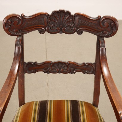 Pair of Regency style armchairs