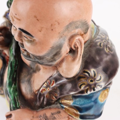 Hotei Kutani Porcelain Figure