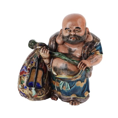 Hotei Kutani Porcelain Figure