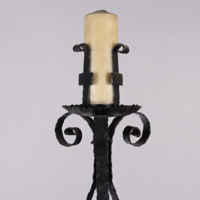 Candelabro in Ferro Battuto