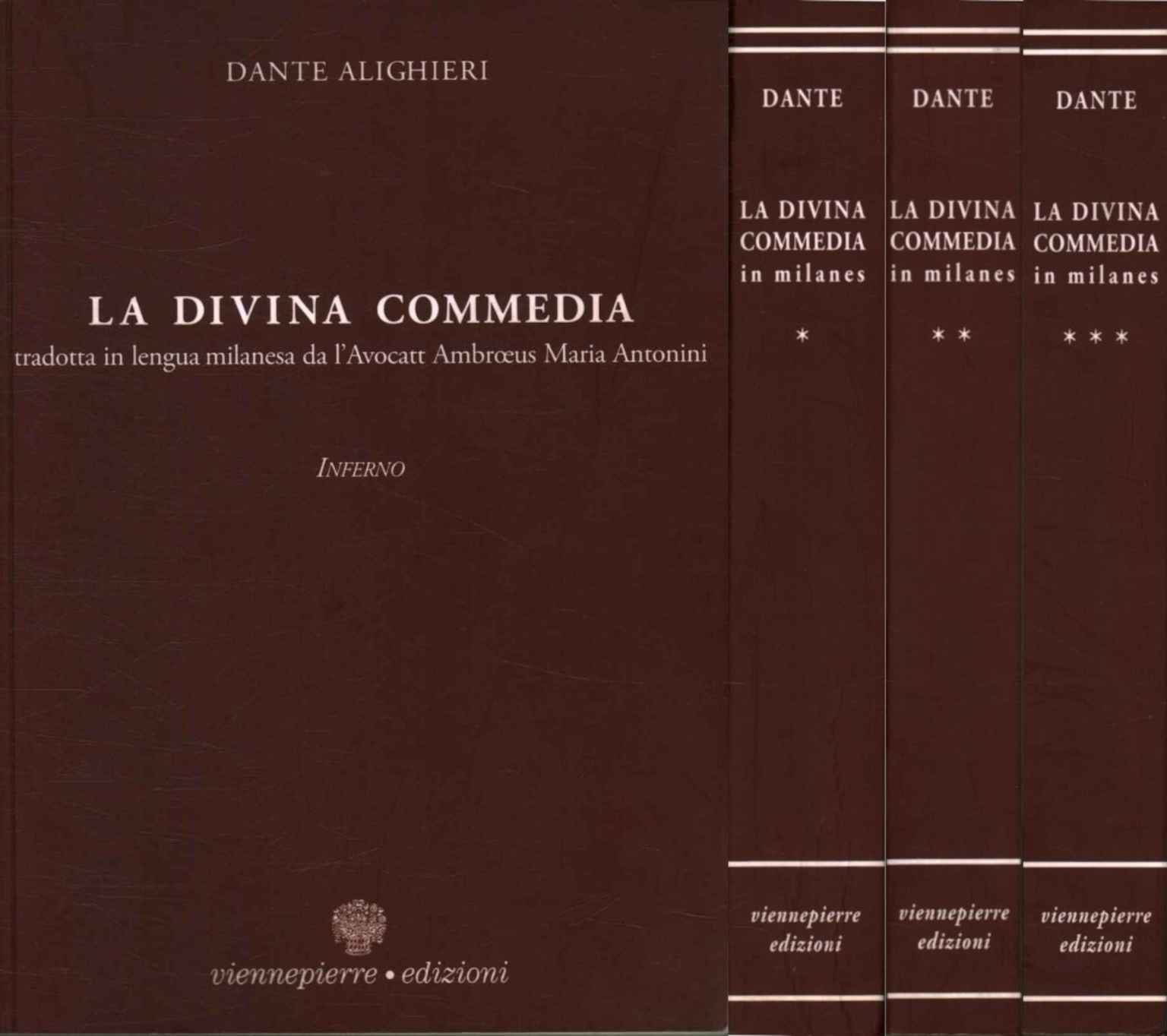 La Divina Commedia (3 Volumi)