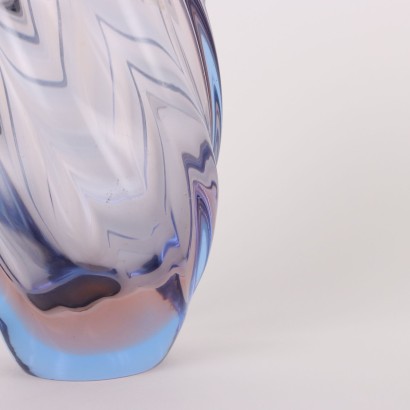 Murano Sommerso Glass Vase