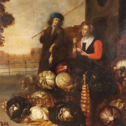 Painting of Hercules Sanders,Figures with autumnal still life,Hercules Sanders,Hercules Sanders,Hercules Sanders,Hercules Sanders,Hercules Sanders,Hercules Sanders