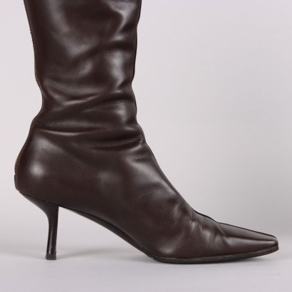 Bottes marron Prada