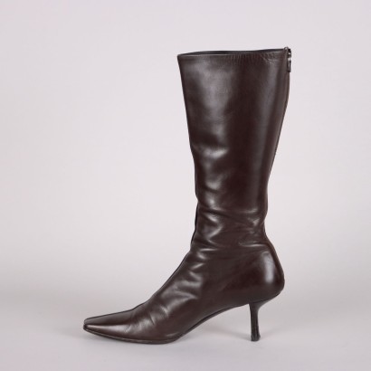 Bottes marron Prada