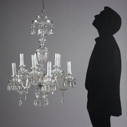 Chandelier, Bohemian Crystal Chandelier