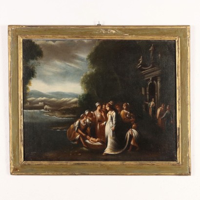 Tableau Moïse sauvé des eaux