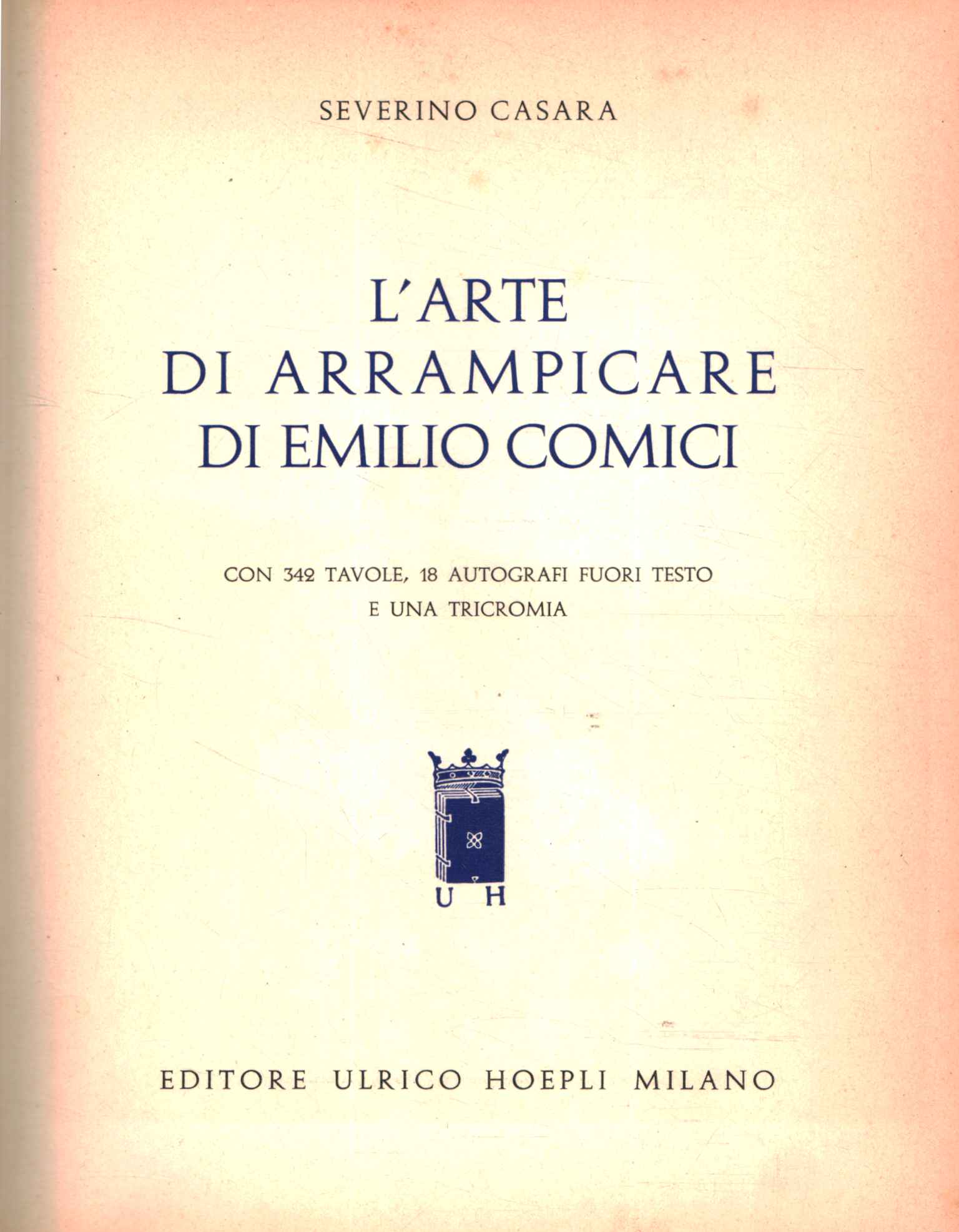 L'arte di arrampicare di Emilio