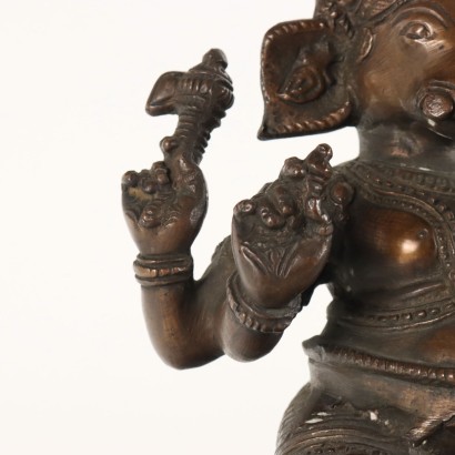 Sculpture en bronze de Ganesha