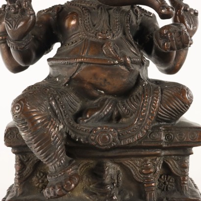 Escultura de bronce de Ganesha