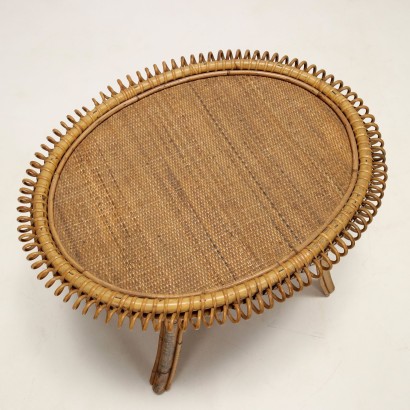 Bamboo coffee table from the 50s and 60s