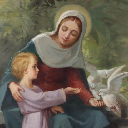 Dipinto di Francesco Mazzucchi,Madonna con Bambino,Francesco Mazzucchi,Francesco Mazzucchi,Francesco Mazzucchi,Francesco Mazzucchi,Francesco Mazzucchi