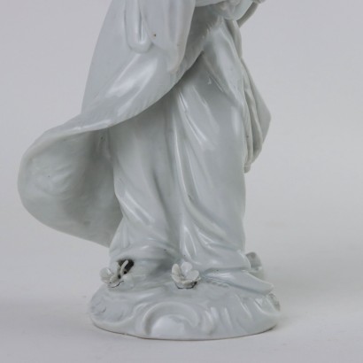 Figura Rudolstad Porcelana Blanca