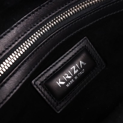 Krizia Borsa Vintage Bauletto Nera