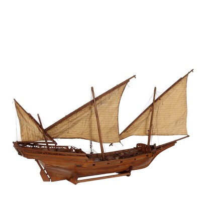 Xebec Wooden Sailing Ship