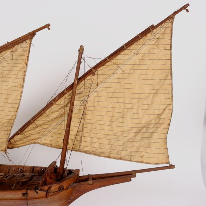 Xebec Wooden Sailing Ship