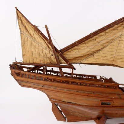 Xebec Wooden Sailing Ship