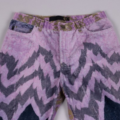 Pantalones con efecto de piel de Just Cavalli