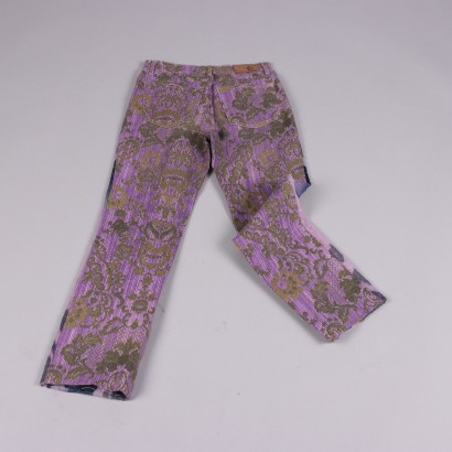 Pantalones con efecto de piel de Just Cavalli