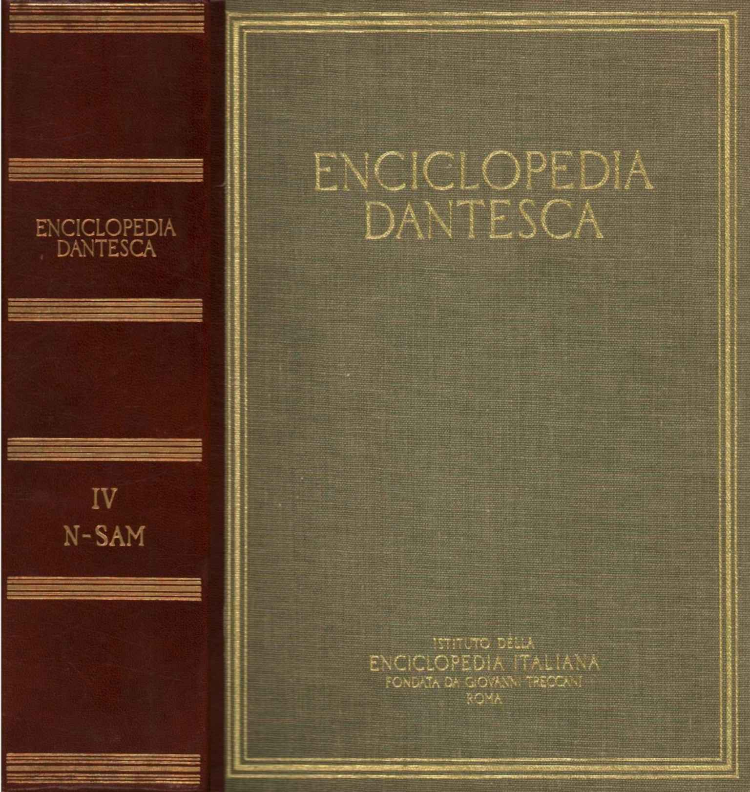 La enciclopedia de Dante. N-SAM (Volumen IV)