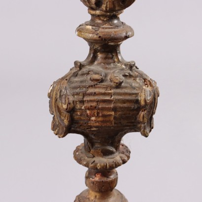 Pair of Neoclassical Torch Holders