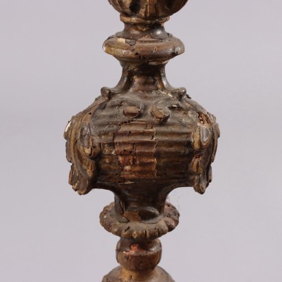 Pair of Neoclassical Torch Holders