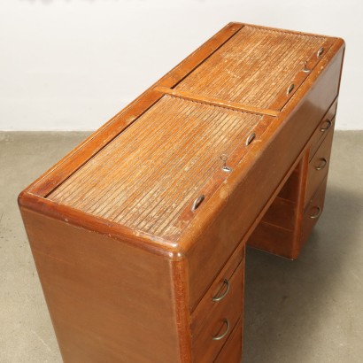 Mobile filing cabinet from the 1950s