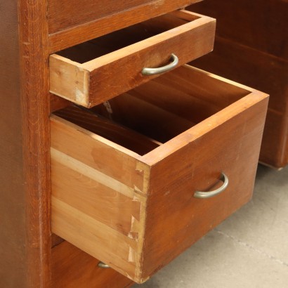 Mobile filing cabinet from the 1950s