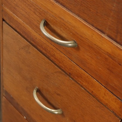 Mobile filing cabinet from the 1950s