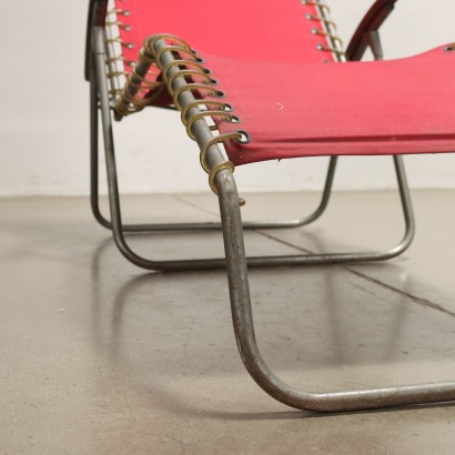 Vintage deckchair from the 60s, produced by Homa