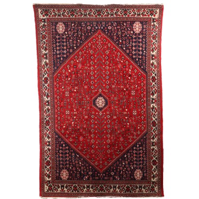 Tapis Kaskay Ancien en Coton et Laine Noeud Gros 305 x 196 cm