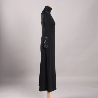 Vintage Long Black Dress