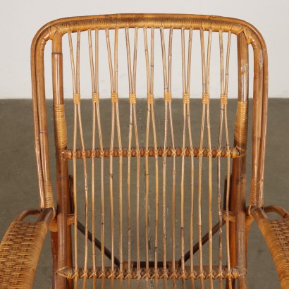 Wicker armchair from the 60s