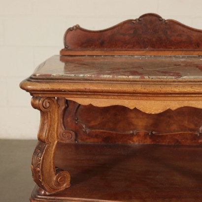 Pair of Bedside Tables, Pair of Baroque Style Bedside Tables