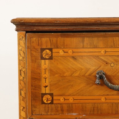 Inlaid chest of drawers