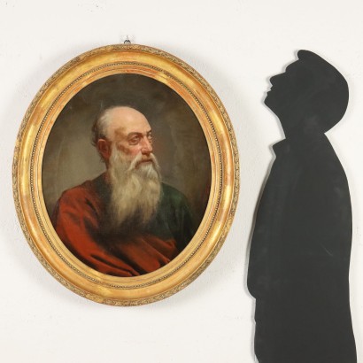 Painting Portrait of Ancient Philosopher 1875