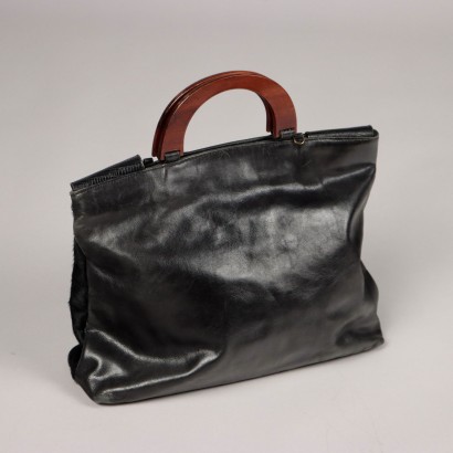 Borsa Vintage in Pelle e Cavallino