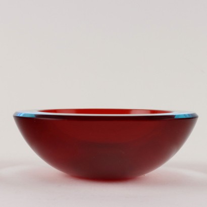 Sommerso Glass Bowl