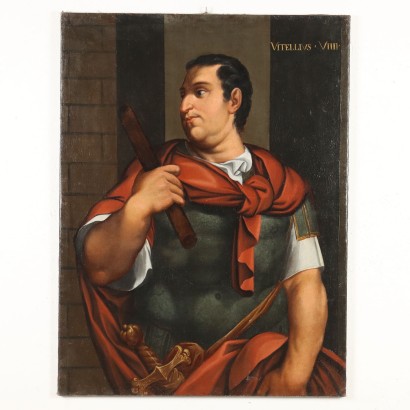 Painting Portrait of the Emperor, Portrait of the Emperor Vitellius