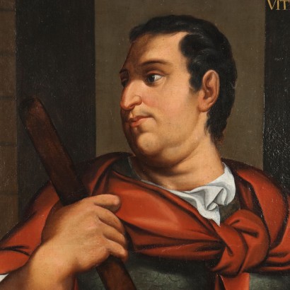 Painting Portrait of the Emperor, Portrait of the Emperor Vitellius