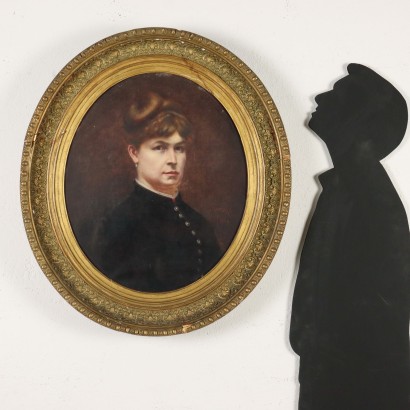 Tableau Portrait féminin 1884