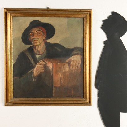 Painting by Ottavio Steffenini,The organ grinder,Ottavio Steffenini,Ottavio Steffenini,Ottavio Steffenini,Ottavio Steffenini,Ottavio Steffenini