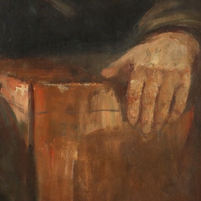 Peinture d'Ottavio Steffenini,Le joueur d'orgue,Ottavio Steffenini,Ottavio Steffenini,Ottavio Steffenini,Ottavio Steffenini,Ottavio Steffenini