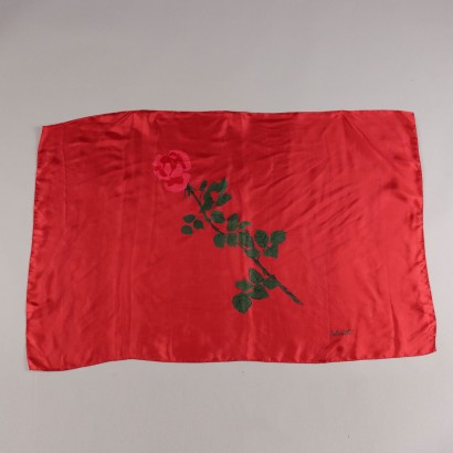 Falconetto Red Rose Scarf