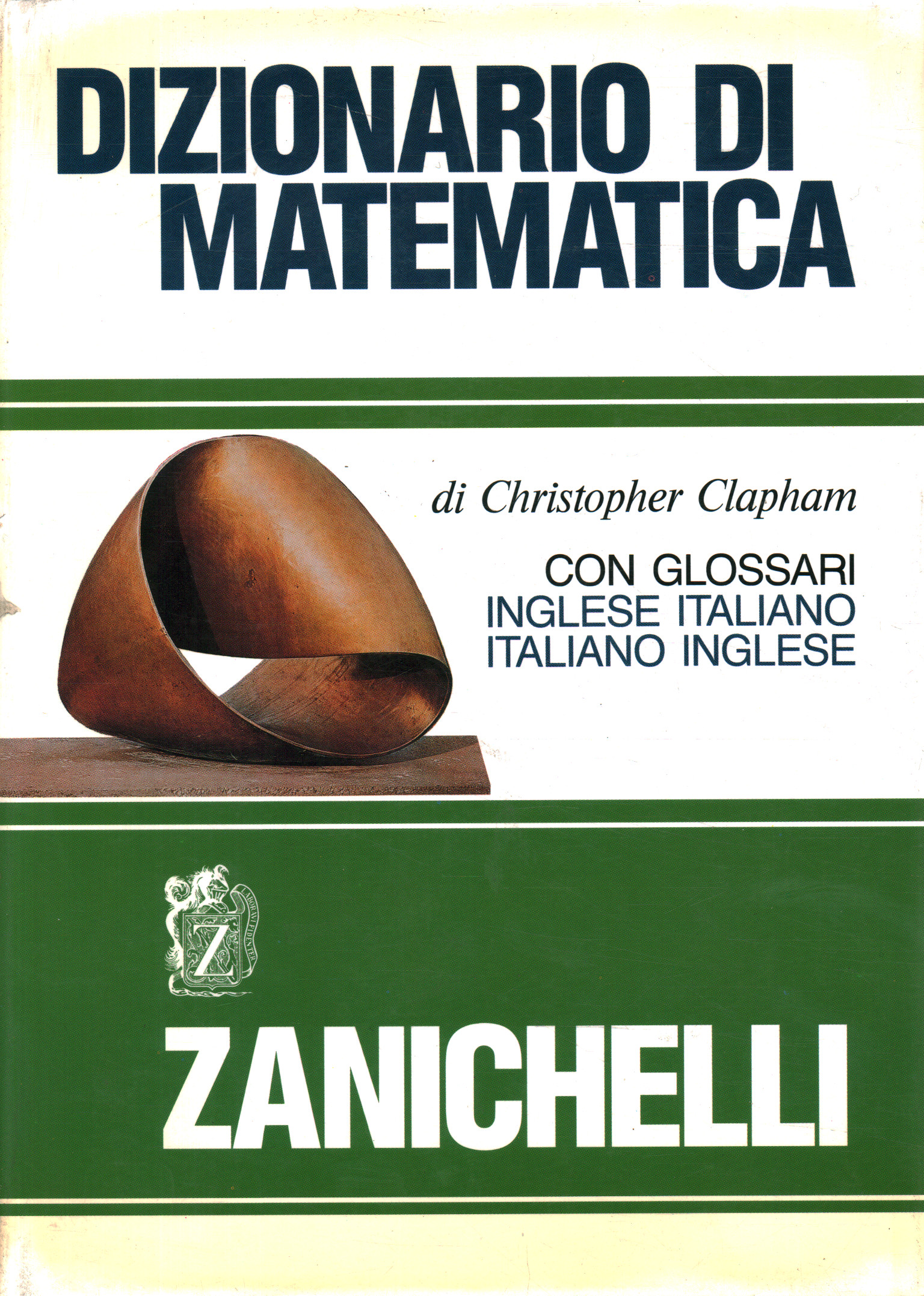 Mathematikwörterbuch - Mit Glossaren Englisch Italienisch - Italienisch  Englisch