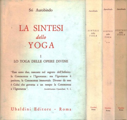 La sintesi dello Yoga (3 volumi)