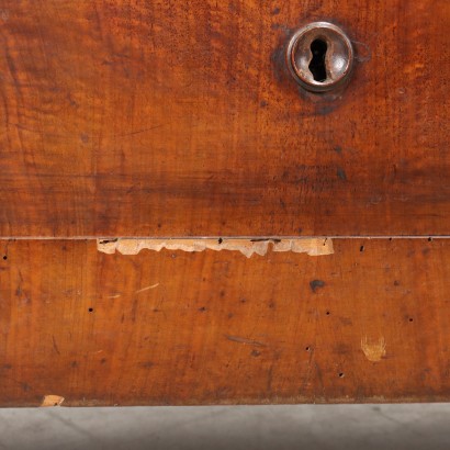 DRESSER, Carlo X chest of drawers in mahogany veneer