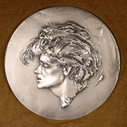 Bas-relief in 925 Silver Pietro Annig,Pietro Annigoni,Pietro Annigoni,Pietro Annigoni,Pietro Annigoni,Pietro Annigoni,Pietro Annigoni,Pietro Annigoni,Pietro Annigoni,Pietro Annigoni,Pietro Annigoni