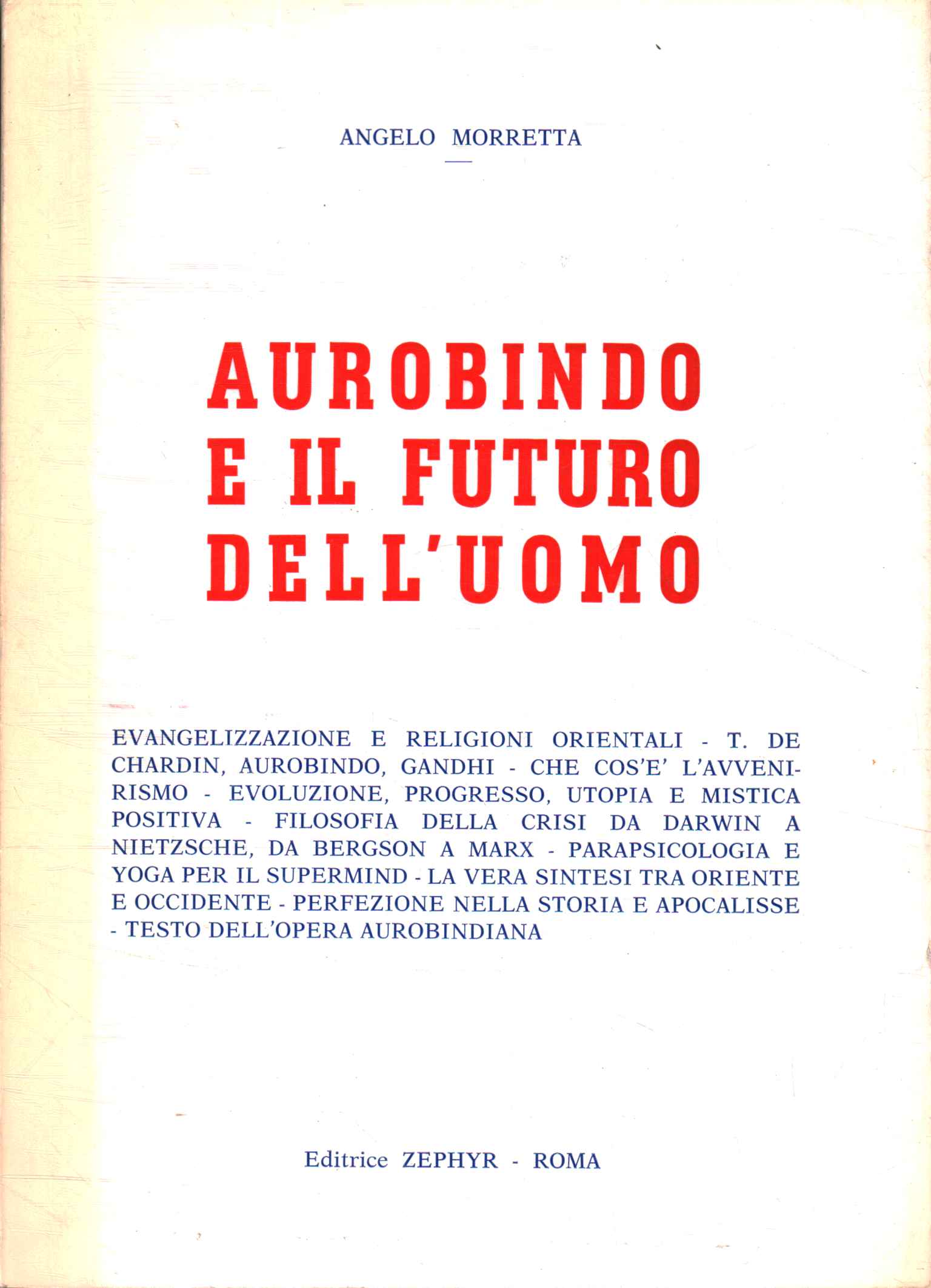 Aurobindo und die Zukunft des Menschen