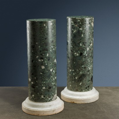 Pair of Bust Columns